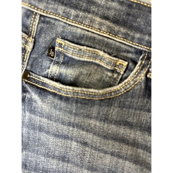 Judy Blue Penelope High Rise Button Fly Blue Stretch Denim Jeans 15/32 (29.5) - Picture 8 of 10